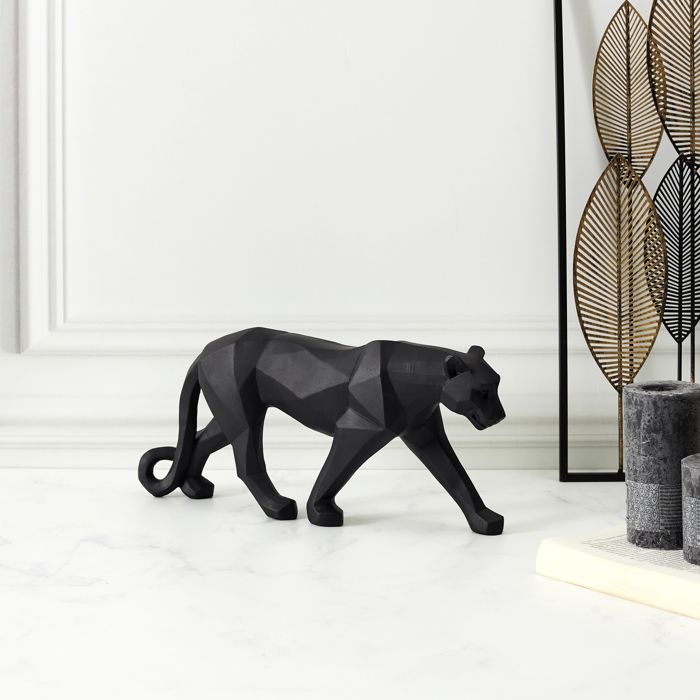 Panthère en résine | Statue Déco