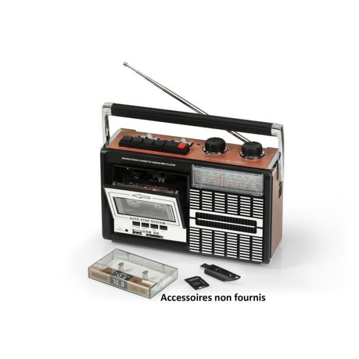 Ricatech Radio/enregistreur années 80' PR85 - Cdiscount TV Son Photo