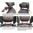 Oreiller de siège de voiture, pour le cou, soutien, appui-tête, pour voyage, coussin de couchage pour enfants et adultes-3