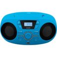 BIGBEN CD61BLUSB Lecteur Radio Cd Portable Usb Bleu + Speakers Lumineux-3
