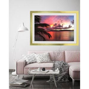 Passe-partout Blanc 50x70 Cm - Ouverture 40x60 Cm, épaisseur 1,5 Mm, Coupe Biseautée Pour Cadre Photo Et Tirage D'art