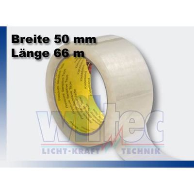 TAPEBEAR Ruban Adhésif D'Emballage Silencieux Extra Fort - Transparent Résistant, 48mm X 50m, Lot De 12 Rouleaux