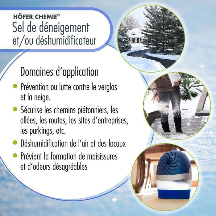 Höfer Chemie® Chlorure de Calcium Polyvalent, Sel de Déneigement et — free download