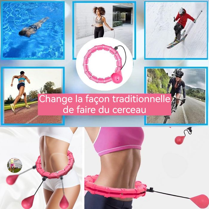 Hula Hoop, Perte De Poids Et Massage Hula Hoop Pour Adultes Et Enfants, Adaptés Aux Exercices De