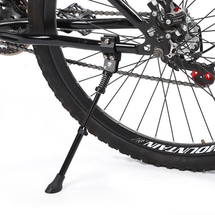 Béquilles pour Vélo, Bike Stand Réglable en Alliage d'aluminium avec Pied  Antidérapant, Béquille de vélo pour VTT Vélo de Route - Cdiscount Sport