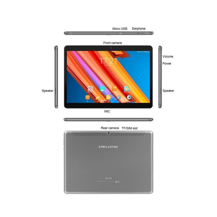 Tablette PC-Teclast M20 Tablette Tactile - 10,1"3