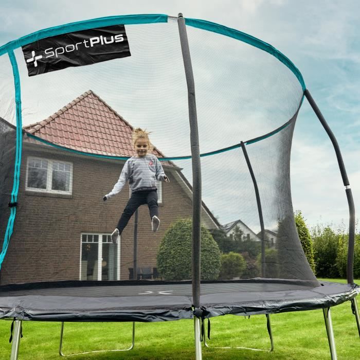 SportPlus Trampoline de jardin s curit certifi e T V S D 366 cm