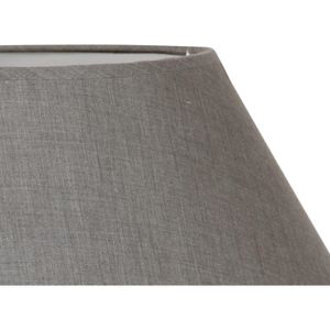 Abat-jour Cône Zoffany Samphire - Gris - 18,5 Cm - Fait Main - Vintage