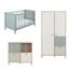 Chambre Complete Lit Evolutif 70x140 Commode 4 Niches Armoire