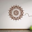 Salon Mandala Fleur Chambre Indienne Mur Durites Art Mural Accueil