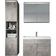 Meuble salle de bain 80 cm complet