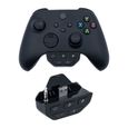 Mcbazel Adaptateur Casque  Micro Audio pour Xbox One avec Jack 3.5mm/Xbox Series S/Series X/Xbox One S Controller - Noir-0