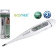 ECOMED Thermomètre corporelle orale axillaire rect-0