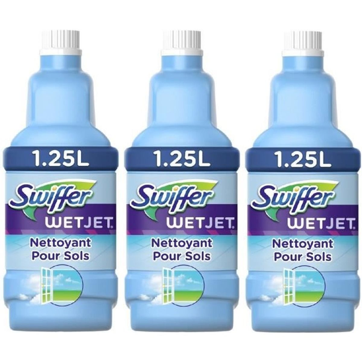 Swiffer Wetjet Solution Nettoyante Pour Balai Spray 1 25 L Lot De 3 3 75 L Achat Vente Nettoyage Multi Usage Swiffer Wetjet Solution Net Cdiscount