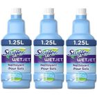 BRAND Swiffer WetJet Solution Nettoyante pour Balai Spray 1,25 L - Lot de 3 (3,75 L)
