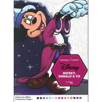 Livre - coloriages mystères Disney Mickey, Donald & co