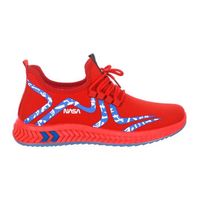 Chaussures de sport - NASA - Rouge - Rouge bleu - Textile - Adulte - Lacets - Plat - Mixte