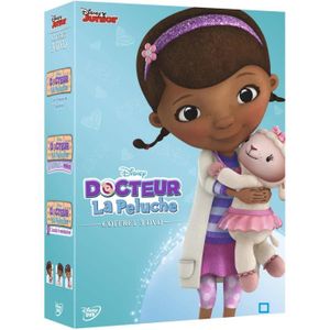 DVD DESSIN ANIMÉ DISNEY CLASSIQUES - DVD Docteur La Peluche : C'est l'heure de l'examen + La clinique mobile + L'école de médecine (Pack)