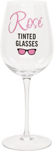Coupe à Champagne Verre à vin humoristique « Rosé Tinted Glasses » 4