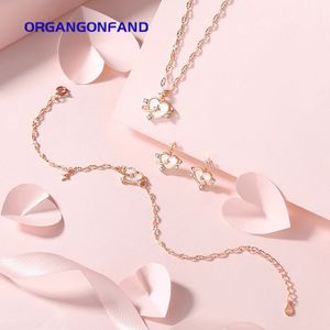 Set De Bijoux Collier Avec Pendentif Paillettes Ovale Argenté - Neuf Sans Emballage