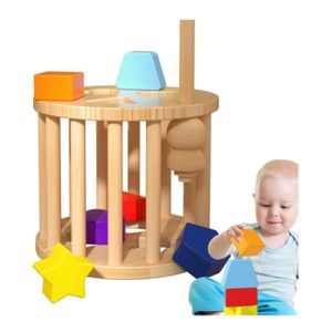 BOÎTE À FORME - GIGOGNE formes pour enfants, cube tri forme, boîte à jouet