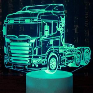▷ Lampe de Chevet Enfant Camion