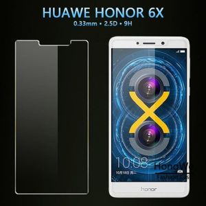 FILM PROTECT. TÉLÉPHONE HLMonkey® Pour Huawei Honor 6X en verre trempé Pro