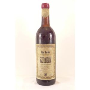 VIN ROUGE barolo giulio gabri (b1) rouge 1966 - piémont Ital