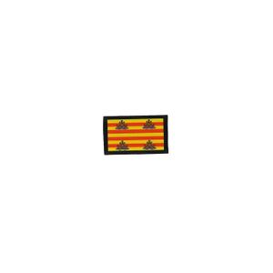 Patch écusson brodé drapeau catalogne catalan thermocollant insigne backpack Patch écusson brodé drapeau catalogne catalan thermocollant insigne backpack