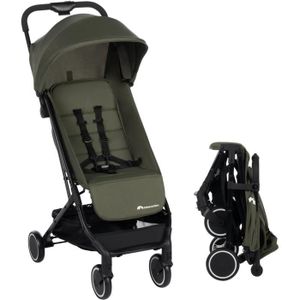 POUSSETTE  BEBECONFORT SOKO Poussette canne ultra compacte, légère, dès la naissance, jusqu'à 15 kg (3-4 ans environ), Mineral green