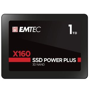 DISQUE DUR SSD EXTERNE EMTEC X160 2.5'' 1024 GO SÉRIE ATA III QLC 3D NAND