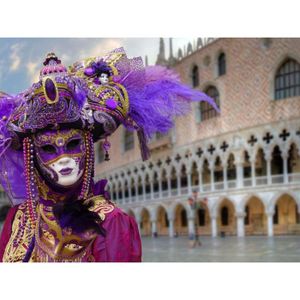 AFFICHE - POSTER Poster Affiche Carnaval de Venise Masque et Costum