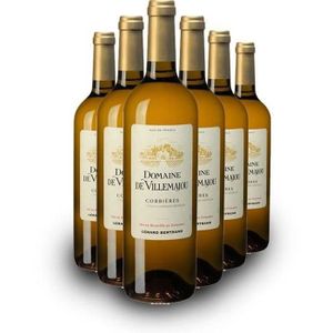 VIN BLANC Domaine de Villemajou Corbières - Vin blanc x6