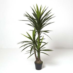 FLEUR ARTIFICIELLE Plante artificielle Yucca en pot, 150 cm