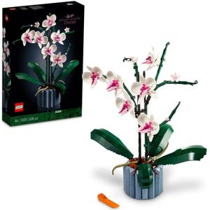 ASSEMBLAGE CONSTRUCTION LEGO®  Icons 10311 L’Orchidée Plantes de Fleurs Artificielles d'Intérieur, Décoration de Maison