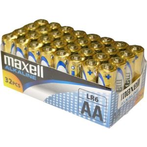 PILES MAXELL - Piles LR06 AA Pack de 32 - 790261