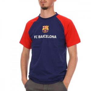 MAILLOT DE FOOTBALL - T-SHIRT DE FOOTBALL - POLO DE FOOTBALL T-shirt Marine Homme Messi FC Barcelone