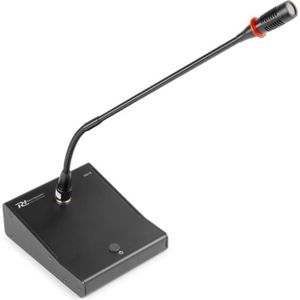 Vonyx TS03 Support micro pour table - Noir 