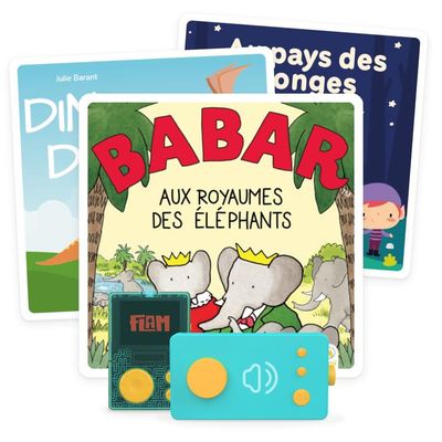 Lunii Hörbuch 'Meine Fabrique à Histoires' - Interaktive Geschichten Für Kinder Ab 3 Jahren, 12 Stories