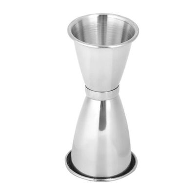 Doseur/jigger De Bar En Acier Inoxydable - Double Mesure 25 Ml Et 50 Ml, Idéal Pour Cocktails Et Vin