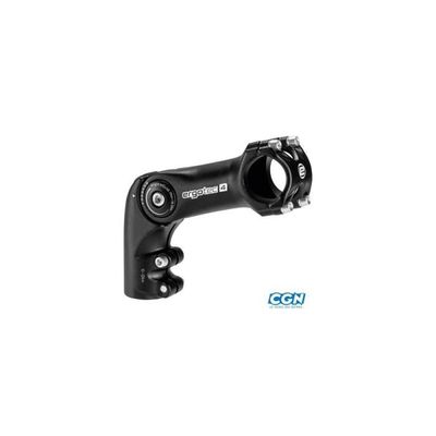 Potence Avant Ergotec A-Head 1-1/8 Pour Guidon 31.8 Mm - Longueur 110 Mm - Aluminium Noir - Neuf