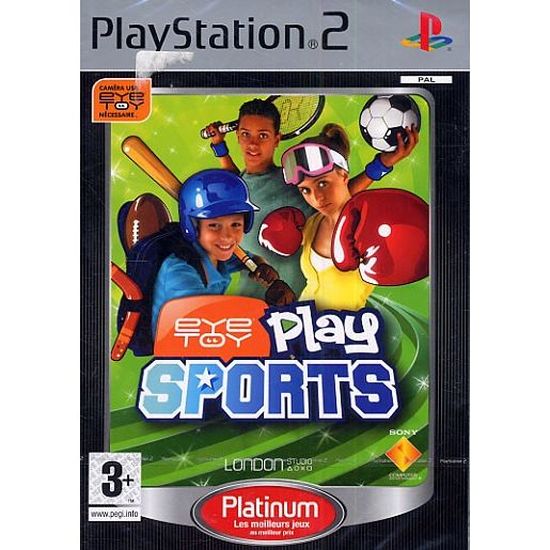 EYETOY PLAY SPORTS / PS2 Platinum Cdiscount Jeux vidéo