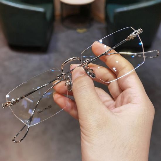 Lunettes De Lecture Lity - Dioptrie +3.5 - Monture Gris Argent Léger - Neuf Avec étiquettes