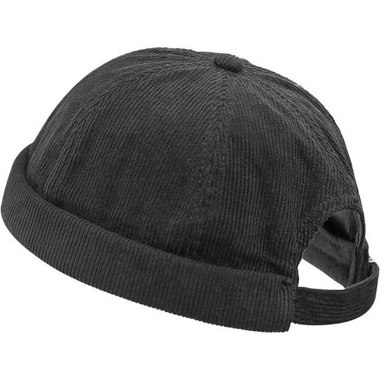 CLAPE Corduroy Baseball Cap - Retro 5 Panel Trucker Hat With Moldable Brim For Outdoor Style