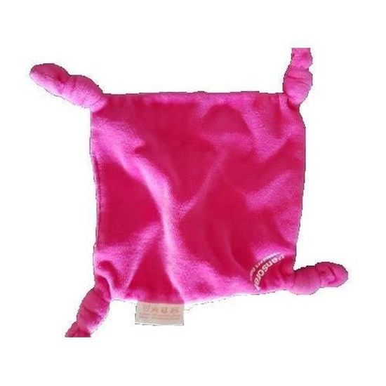 Doudou Pierre Fabre Pansoral Premieres Dents Carre Mouchoir Rose Fushia Dos Blanc Triangle Cdiscount Puericulture Eveil Bebe