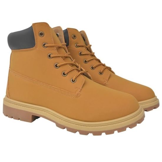 botte a poils pour homme