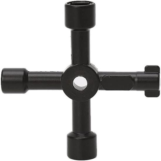 Höfftech Clé Universelle Multifonction 7 En 1 - Clé De Concierge, Chauffage & Armoire Électrique