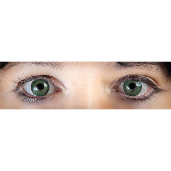 Lentilles De Contact Fantaisie Iris Vert Vert Achat Vente Lentilles De Contact Mixte Cdiscount