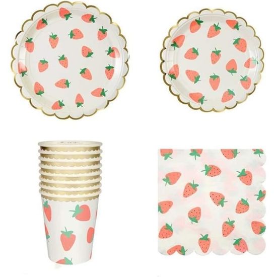 80 Pcs De Vaisselle, Assiette Anniversaire Stitch Les Amateurs De Stitch Enfants Fête Assiettes