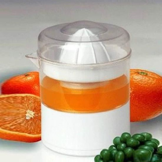 Presse-Citron Manuel - Multifonction Avec Passoire - Facile à Nettoyer - Orange, Bleu, Vert - 6